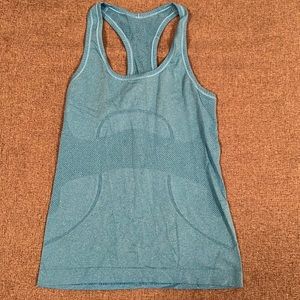Blue Lululemon Workout Tank Size 6